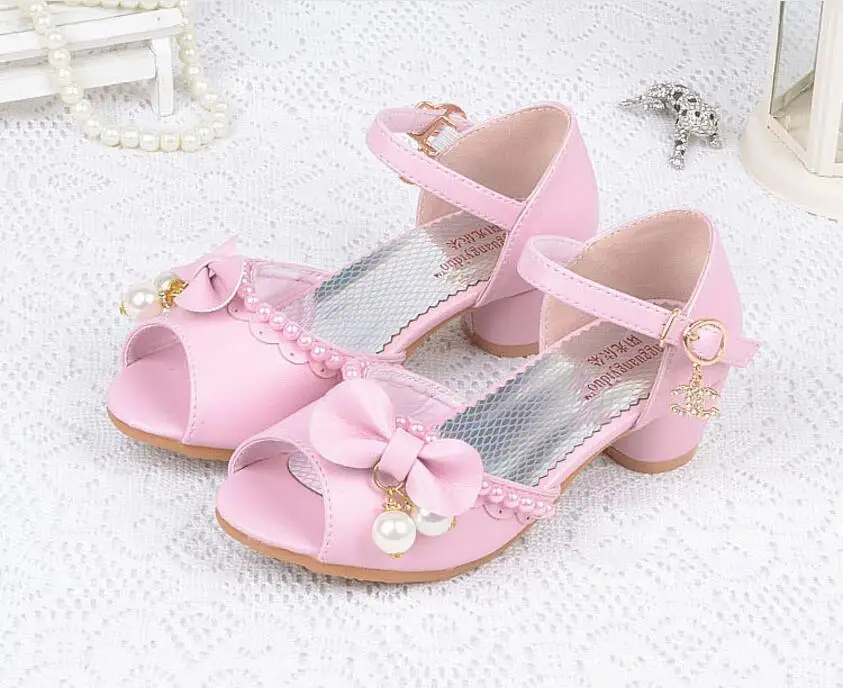 Girls high heels sandals-9