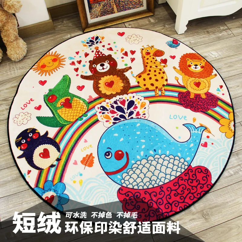 New Round Carpets for Living room bedroom Rugs Kids Room computer chair Mat/Rug Bath Kitchen Waterproof Non-slip Cartoon Carpet New Round Carpets for Living room bedroom Rugs Kids Room computer chair Mat/Rug Bath Kitchen Waterproof Non-slip Cartoon Carpet