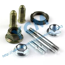 GY6 Engine Exhaust Pipe Screw Nut Pulley Wheel Nuts Overrunning Clutch Lock Nut Wholesale YCM Drop