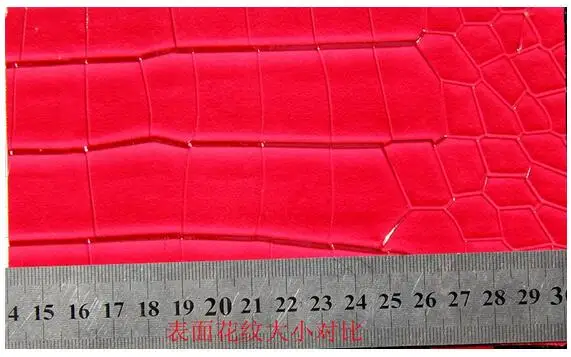 Faux DIY pu material de tela sintética, cocodrilo impreso pu deri, cuero sintético tela para muebles, 1210028