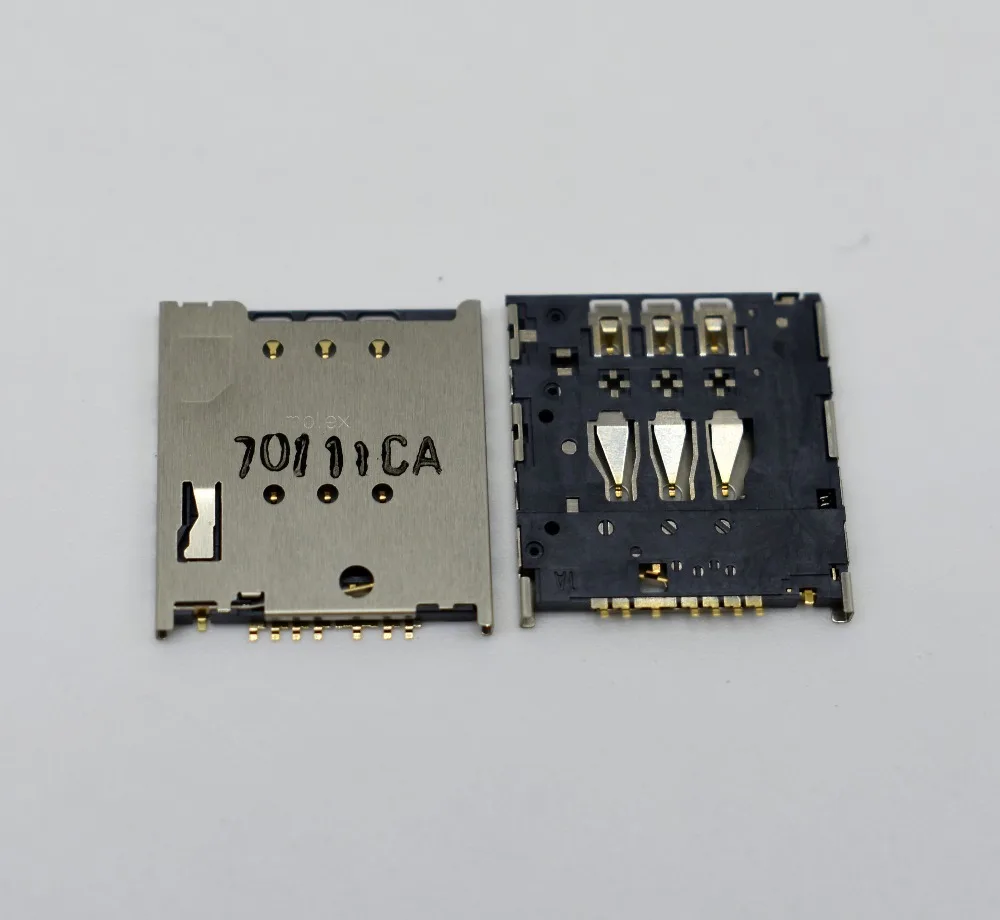 Лоток для держателя Sim-карты Sony Xperia P LT22i LT22 LT30 LT30i LT30p слот-модуль считывания гнезда