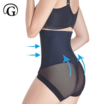 

Thin Underwear Breathable Control Panties Women Slimming High Waist Tummy Butt Lifter Body Shaper