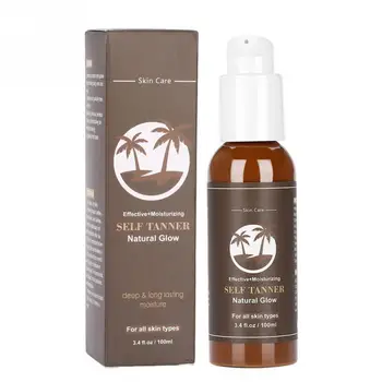 

Self Tanner Body Bronzer Skin Long-lasting Moisturizing Sunless Tanning Lotion Body Cream Natural Sunscreen Tanner For Female