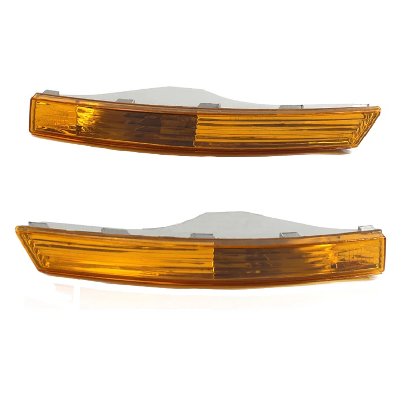 JEAZEA 2PCS Car Styling Front Bumper Side Marker Turn Signal Light