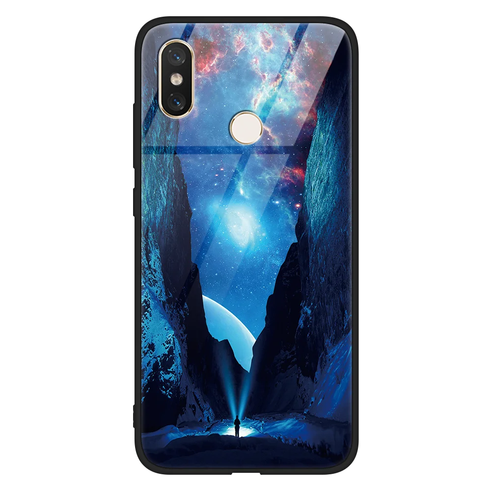 Стеклянный чехол для Xiao mi Red mi S2 6A 7A Note 5 6 7 K20 Pro Plus mi A3 8 Lite 9 9T для iPhone 6 6s 7 8 Plus 11 Pro X XR XS Max