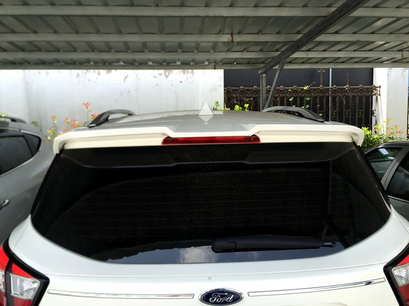 Для Ford Escape Kuga 2013 до ST задний спойлер высокого качества ABS спойлер из материала грунтовка DIY любой цвет спойлер для Escape Kuga