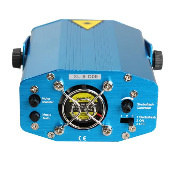 

Blue Mini Strobe Laser Stage Effect Auto Mode DJ Party Music Active Light 88