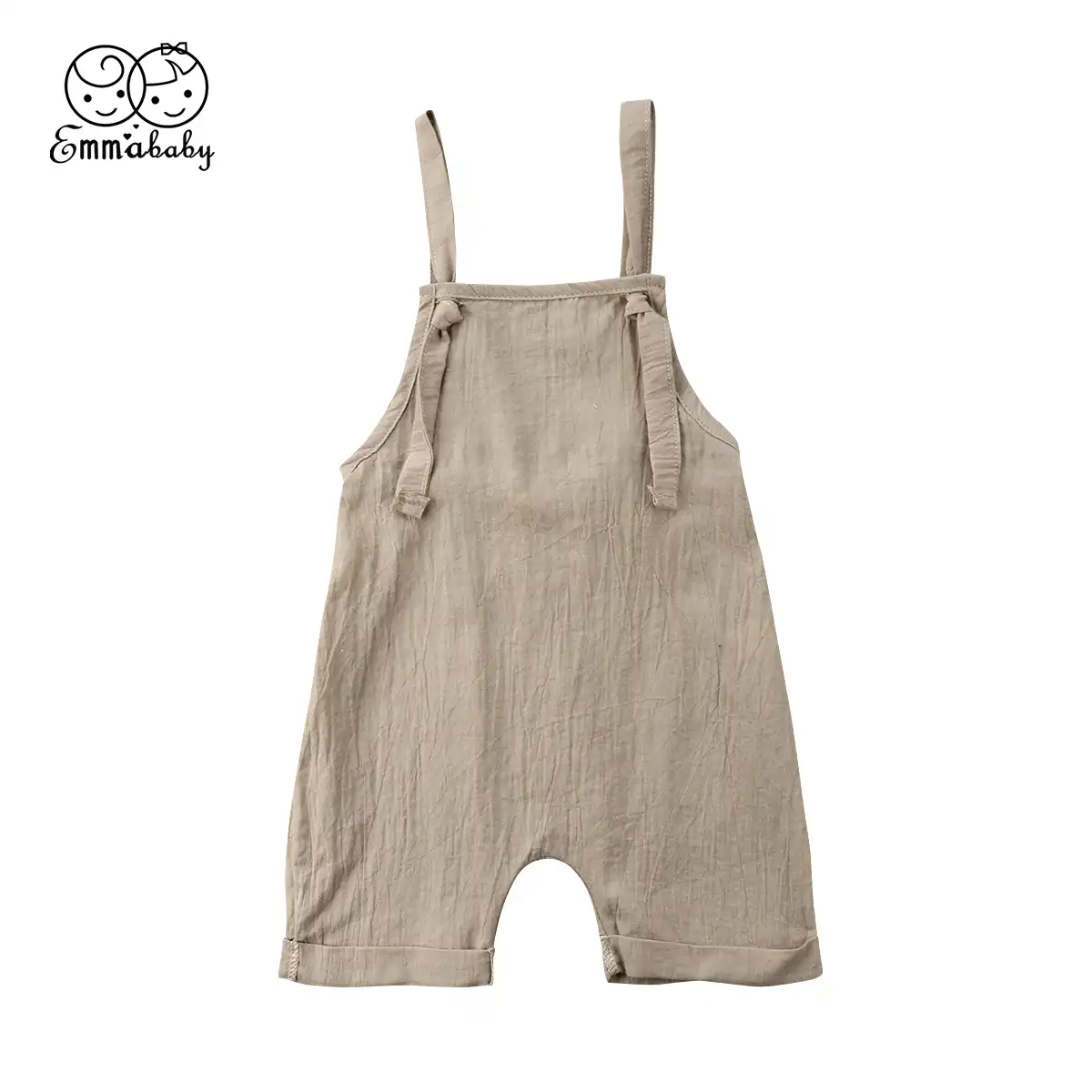 kids khaki jumpsuit