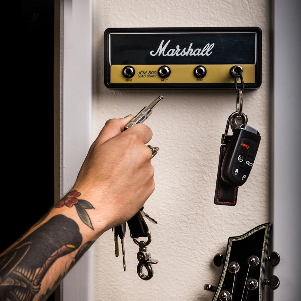 

Marshall Key Holder Rock Electric Guitar speaker key hanging Key hook Storage Keychain Vintage JCM800