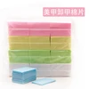Lingettes non pelucheuses en coton naturel pur, 650 pièces/lot, serviettes colorées pour ongles, dissolvant de Gel UV, fournitures écologiques pour Nail art ► Photo 2/5