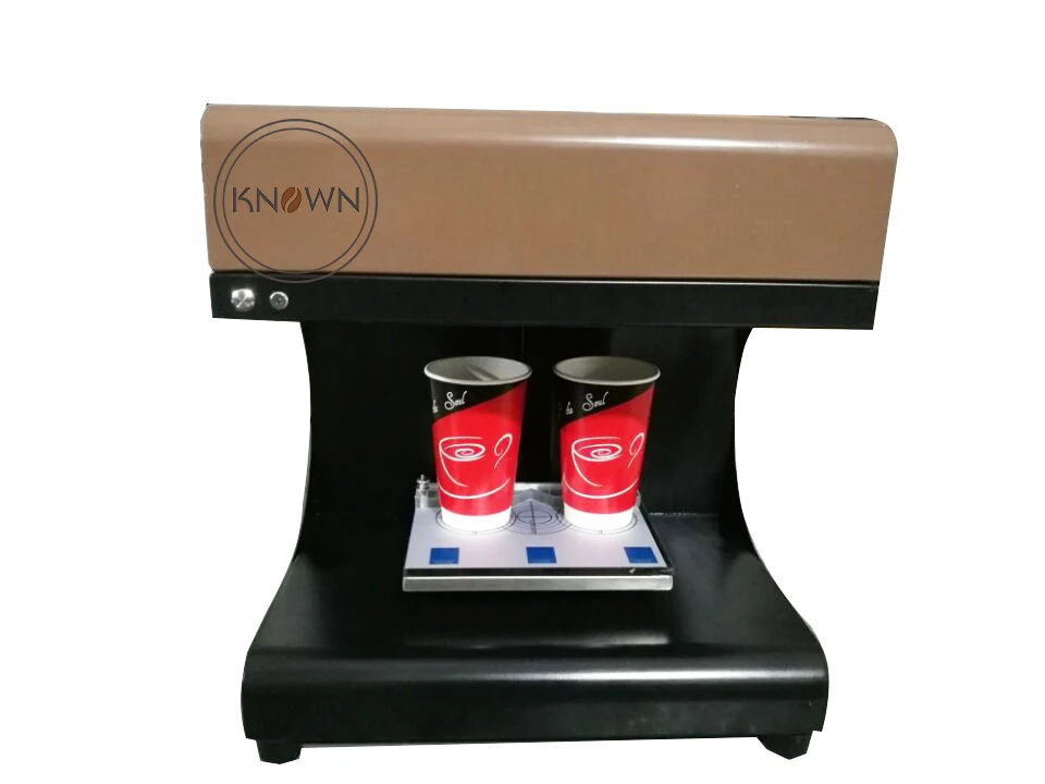 

selfie coffee printer,edible food printing machine for 2 cups