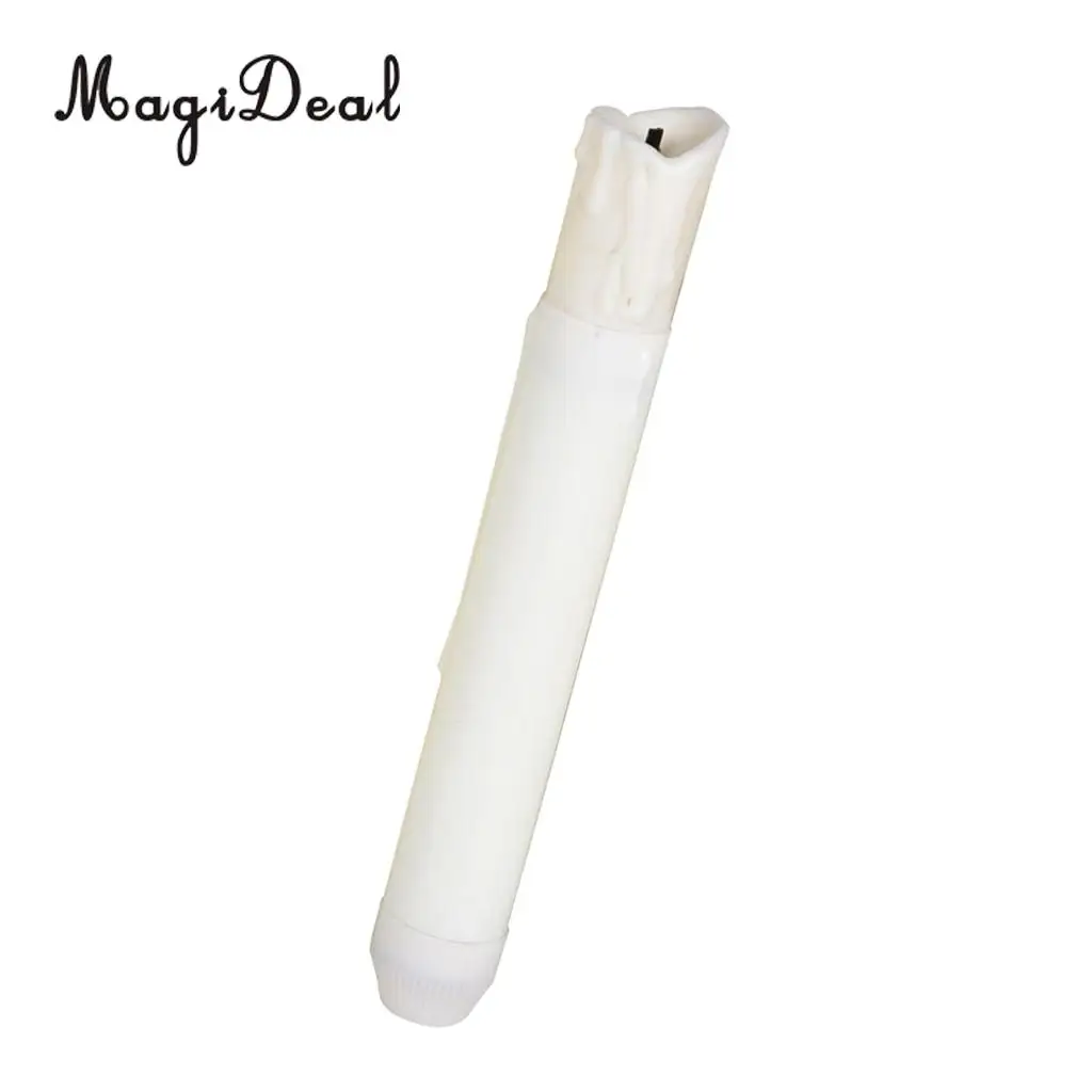 MagiDeal 155mm Tall Electric LED Candle Flameless Candle for Party Decor Warm White B