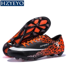 HZYEYO/футбольные бутсы для мальчиков и девочек; мужские и женские футбольные бутсы унисекс; спортивные кроссовки; футболки 001