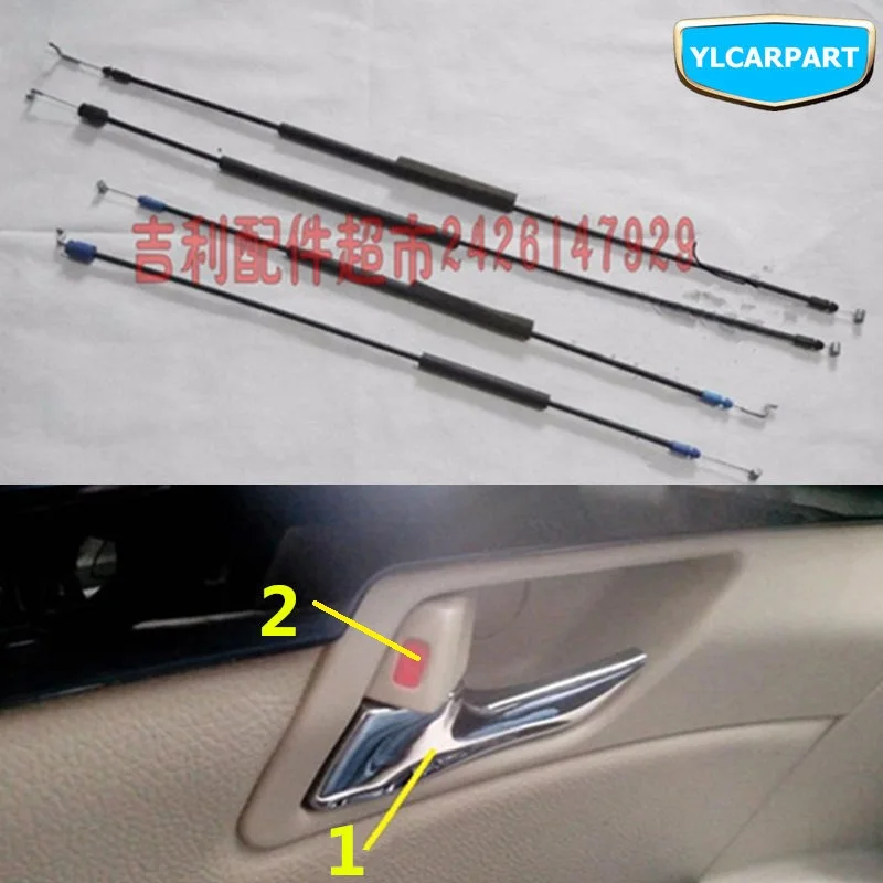 

For Geely Emgrand 8 EC8 Emgrand8 E8 EC825,Car door open lock cable wire