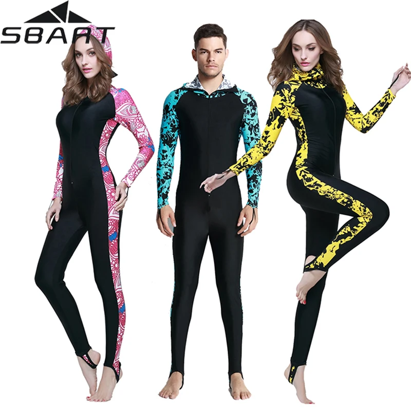 SBART Scuba Diving wetsuits women surfingLong Sleeve Wear man