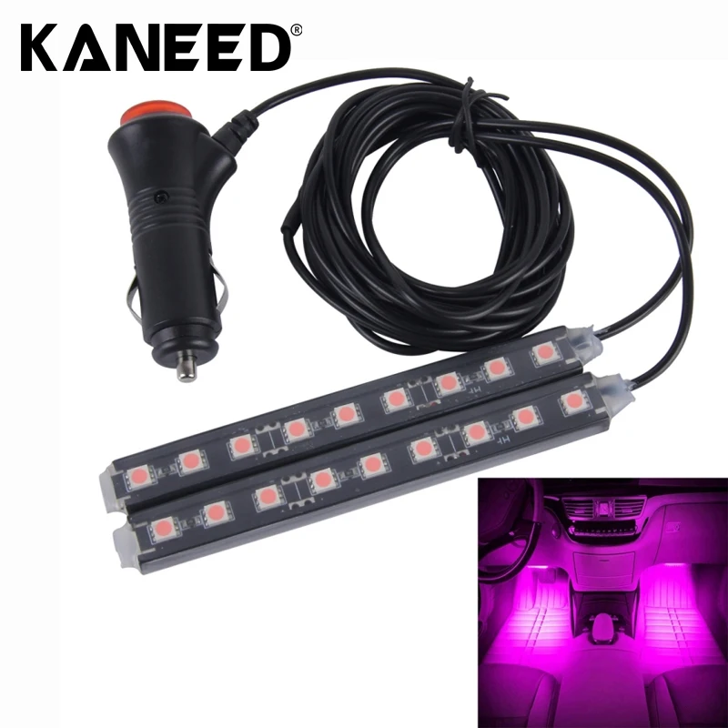 1 Set 2 in 1 4.5W 18 LED Car Interior Footwell Floor Light Decorative