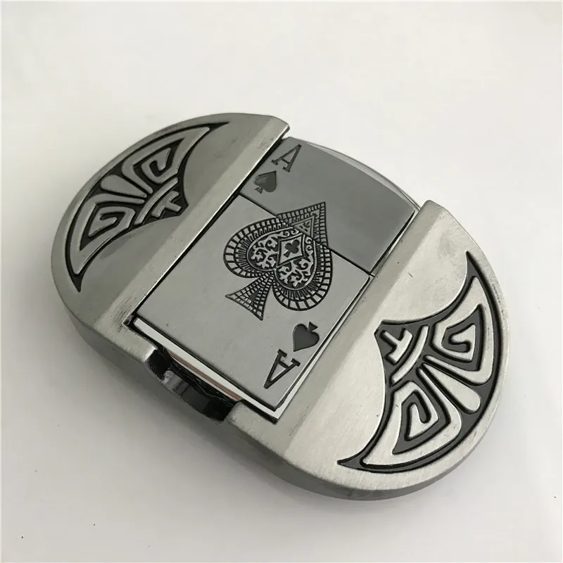 Розничная продажа новинка Spades игральные карты керосиновая зажигалка