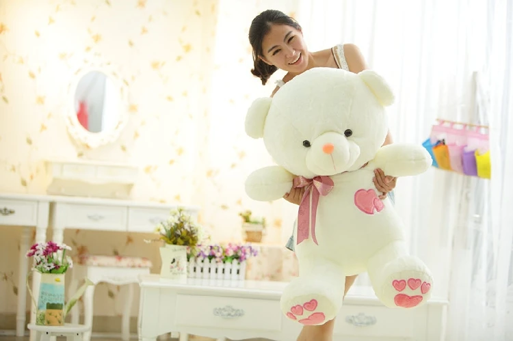 

stuffed animal 70cm lovely bear plush toy throw pillow doll gift w3348