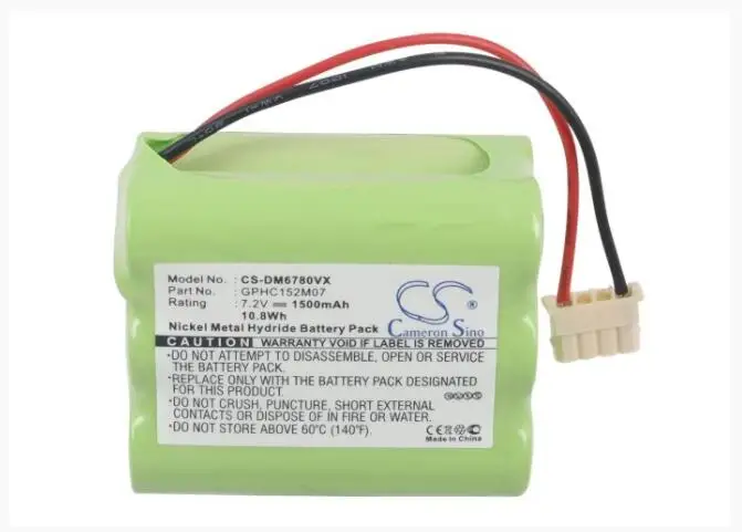 Cameron Sino 1500mAh battery for MINT 4200 4205 Automatic Floor Cleaner 4000 Plus 5000 GPHC152M07 DIRT DEVIL EVO M678 | Электроника