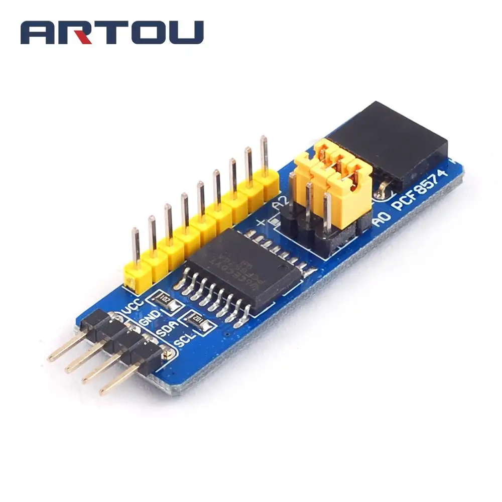 PCF8574 PCF8574T I/O для I2C IIC порт интерфейс Поддержка Каскадный Расширенный модуль Arduino
