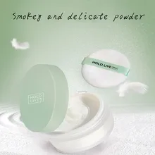 Мягкая полупрозрачная компактная прессованная пудра для лица, контурная палитра, финишная пудра, установка макияжа, голая минерализация, косметика