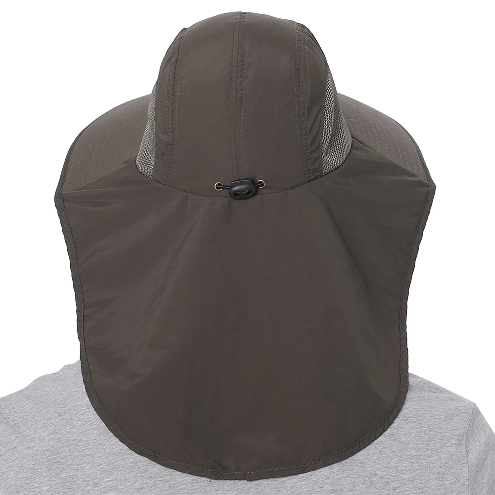 Fishing Sun Hat UV Protection Neck Cover Wide Brim Neck Flap for Travel Camping Hiking Boating sun hats fisherman hat fishing hats
