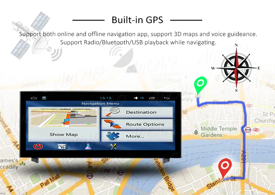 Perfect AuCAR Android 10.25 Car Radio for Lexus IS 200 250 300 350 2013-2019 GPS DVD Player Touch Screen Multimedia Stereo Audio IPS BT 14