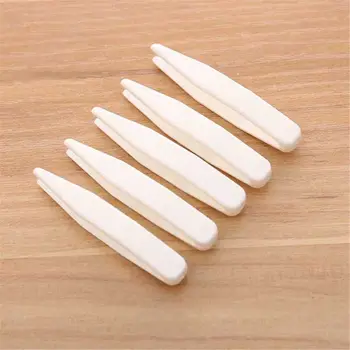 

12pcs 2" Plastic Tweezers Clips For Eyelid Tape Sticker Tool Fuse Beads Facial Mask Contact Lens Pill Food Grade
