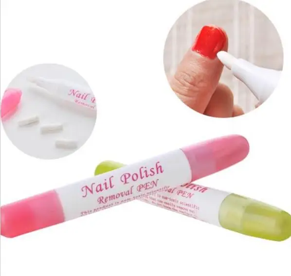 

1PCS Nail Art Corrector Pen Remove Mistakes + 3 Tips Newest Nail Polish Corrector Pen Cleaner Erase Manicure