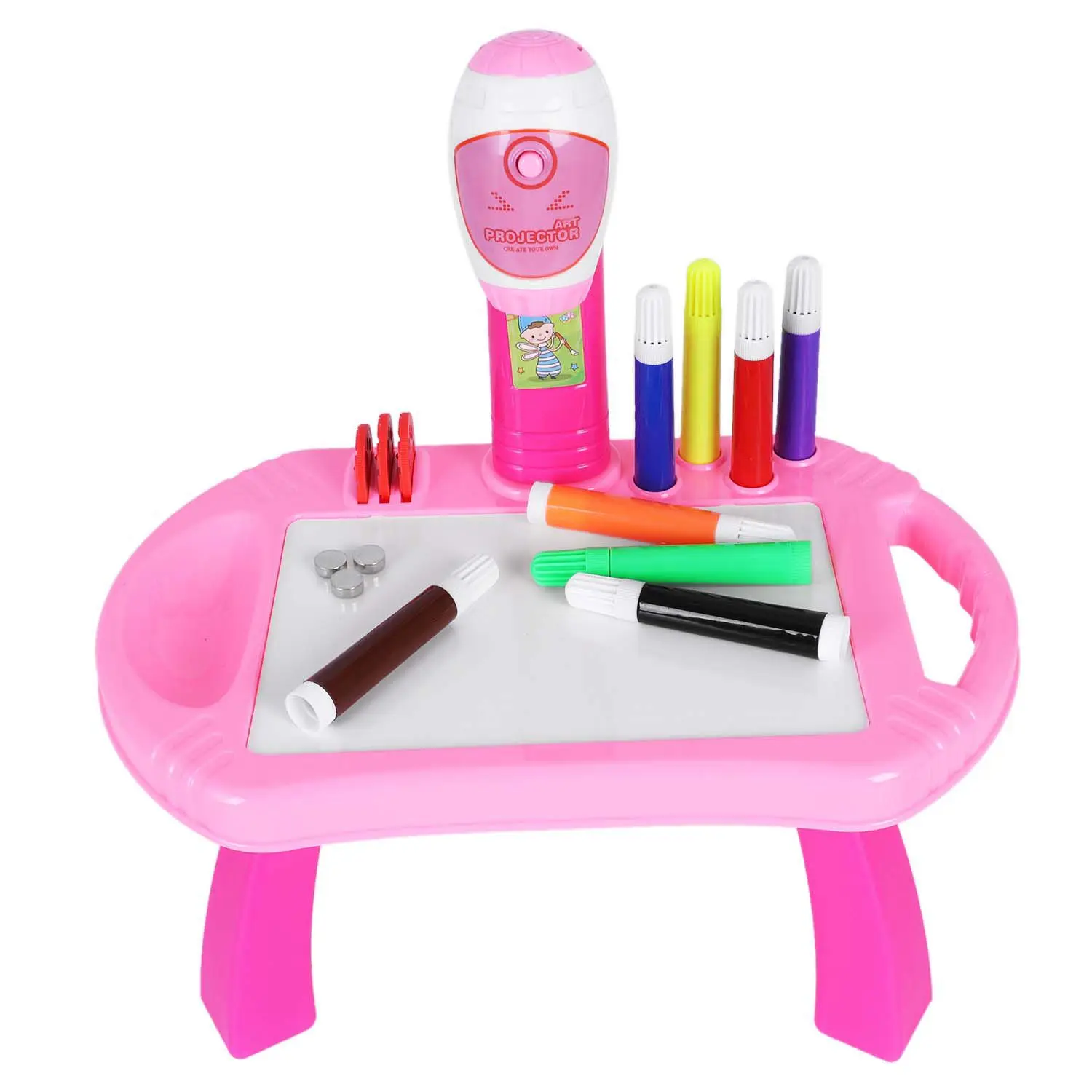 

Children's Intelligent Projection Painting Machine Kids Drawing Machine Educational Toys Multifunctional Learning Desk