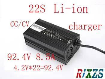 

92.4V 8.5A charger for 22S lipo/ lithium Polymer/ Li-ion battery pack smart charger support CC/CV mode 4.2V*22=92.4V