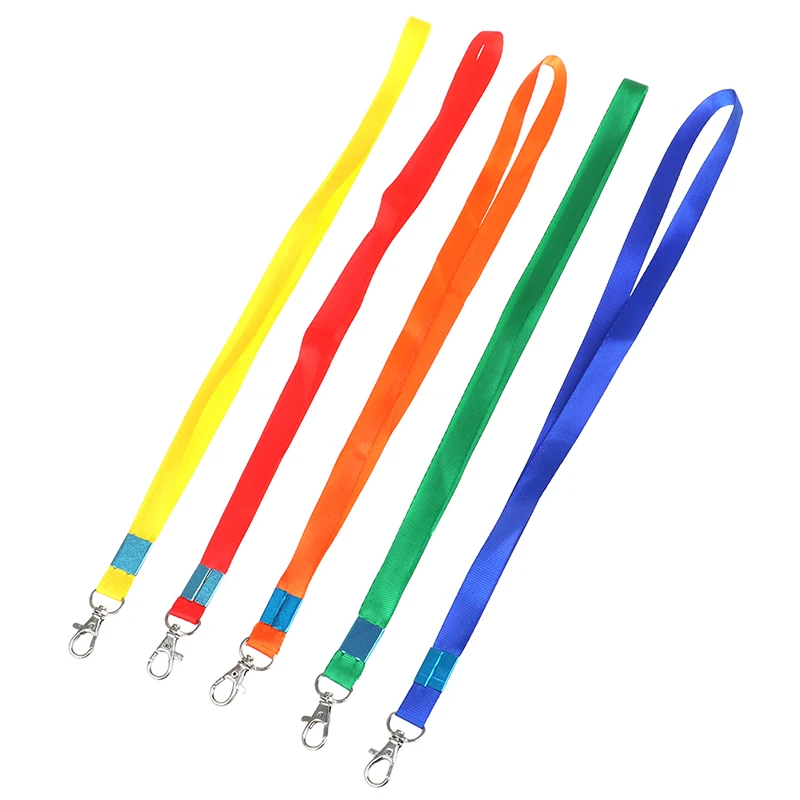 

1pcs Hanging neck rope lanyard mobile phone strap badge holder keys buckle strap