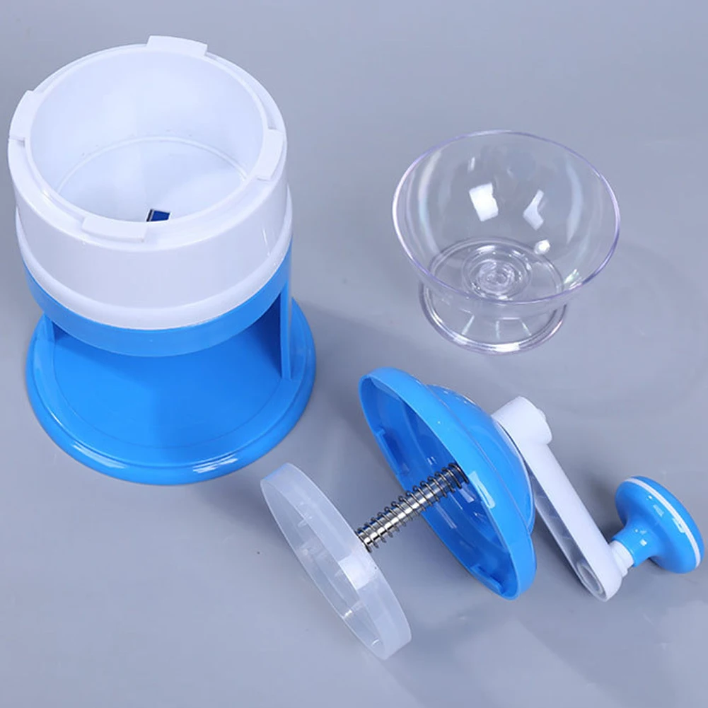 Home Easy Ice Shaver Crusher Handheld Handstyle Snow Manual Crushing