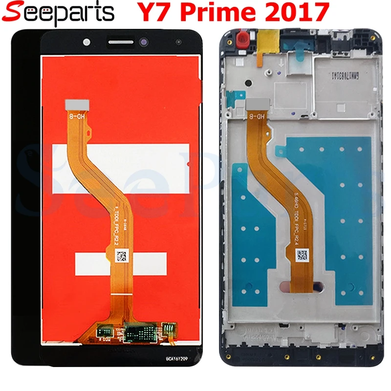 

5.5''For HUAWEI Y7 Prime 2017 LCD Screen For HUAWEI Enjoy 7 Plus LCD Display Touch Screen Digitizer with Frame TRT-LX2 Display