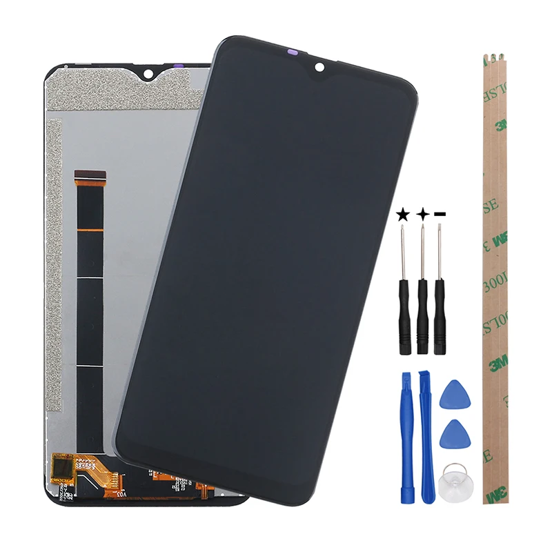 Alesser для Ulefone Note 7 ЖК дисплей и сенсорный экран с рамкой в сборе запасные части +