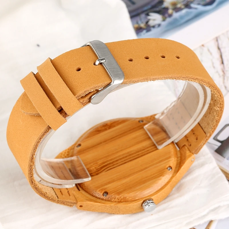Bamboo Watches Male Saint Petersburg Design Modern 100% Wooden Quartz Watch for Men Women Light Handmade Woody Birthday Gifts 2019 2020 (5)
