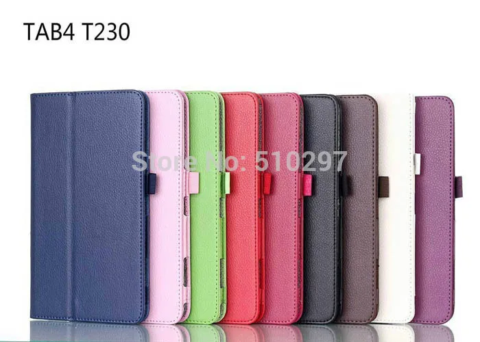 

PU Leather Case Stand Tablet Cover Case For Samsung Galaxy Tab 4 7.0 T230 T231 T235 SM-T235