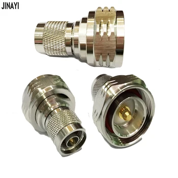 

5pcs L29 7/16 DIN Male to N Male Plug RF Coaxial Adapter Connector