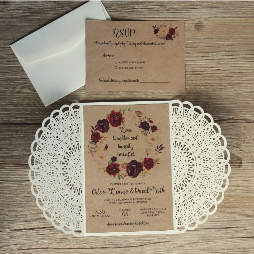 wedding invitation card
