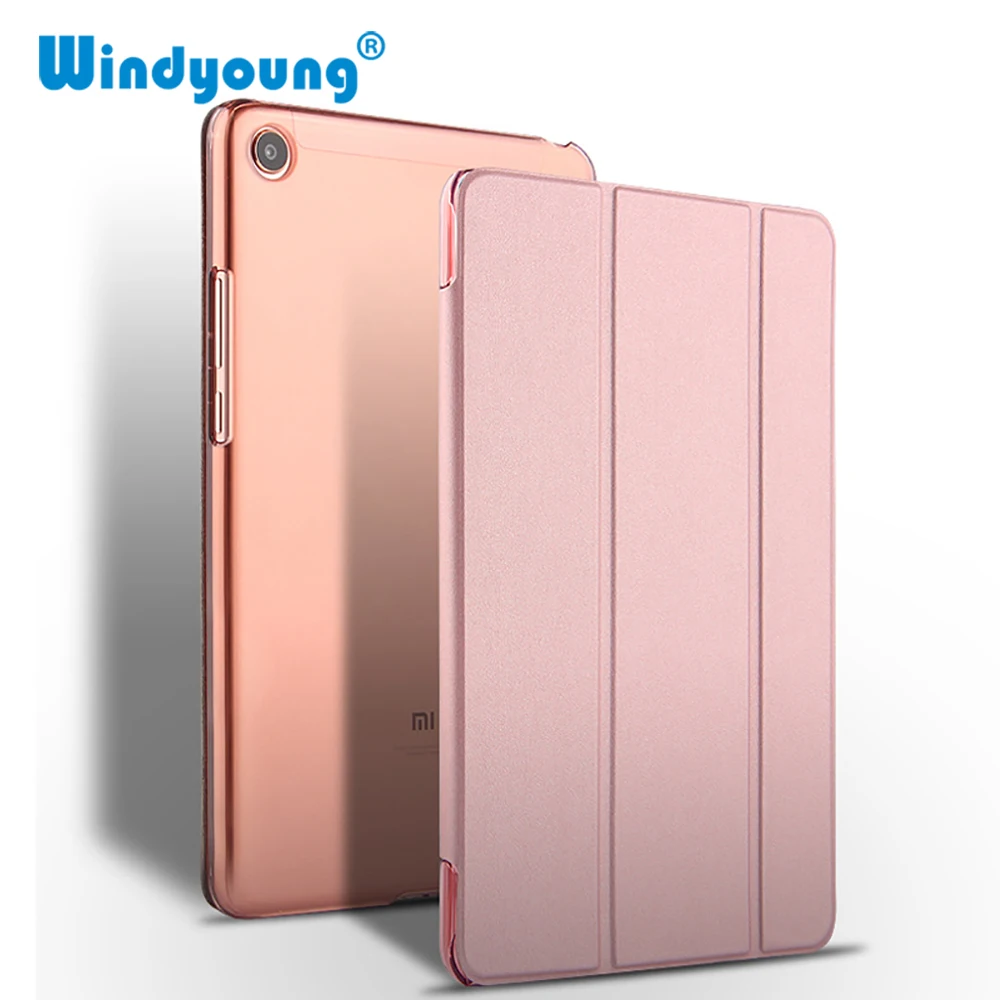 

For Xiaomi Mi Pad 4 Case, Windyoung Mi Pad4 Case PU Leather PC Hard Shockproof Thin Slim Cover for Xiaomi Mipad 4 Case Funda
