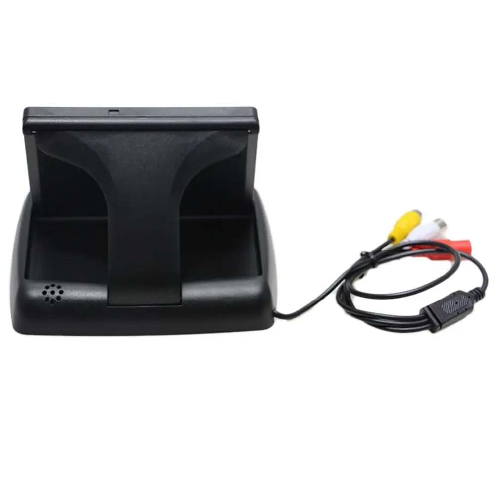 

4.3 inch car folding monitor stand car HD desktop reversing image display stand