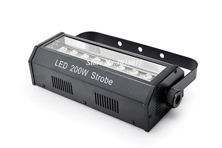 2 шт./лот высокая яркость стробоскоп King kong 8p 200 Вт светодиодный DMX512 управление