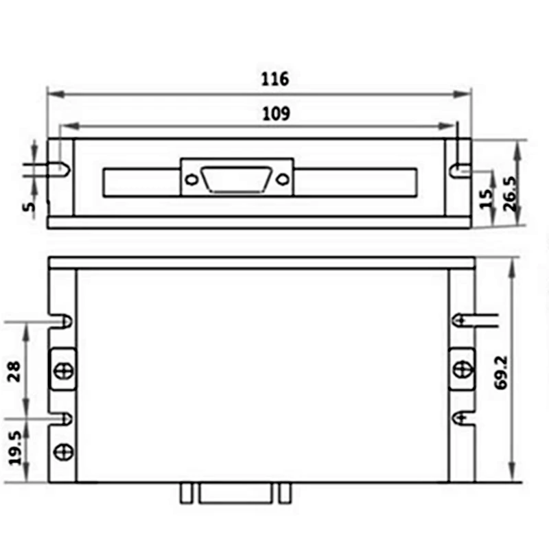 Leadshine замкнутый контур сервопривод HBS507 и 3 фазы Серводвигатель 573HBM20-EC-1000 с 1000 линия энкодера HBS57 новая версия