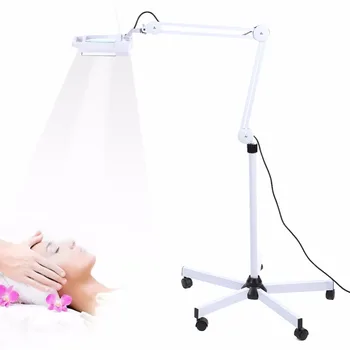 

Skin Care Stand Magnifier Lamp Tattoo Manicure Cosmetic Makeup 5x Magnifying Lighted Magnifier Light Lamp for Nail Art Salon