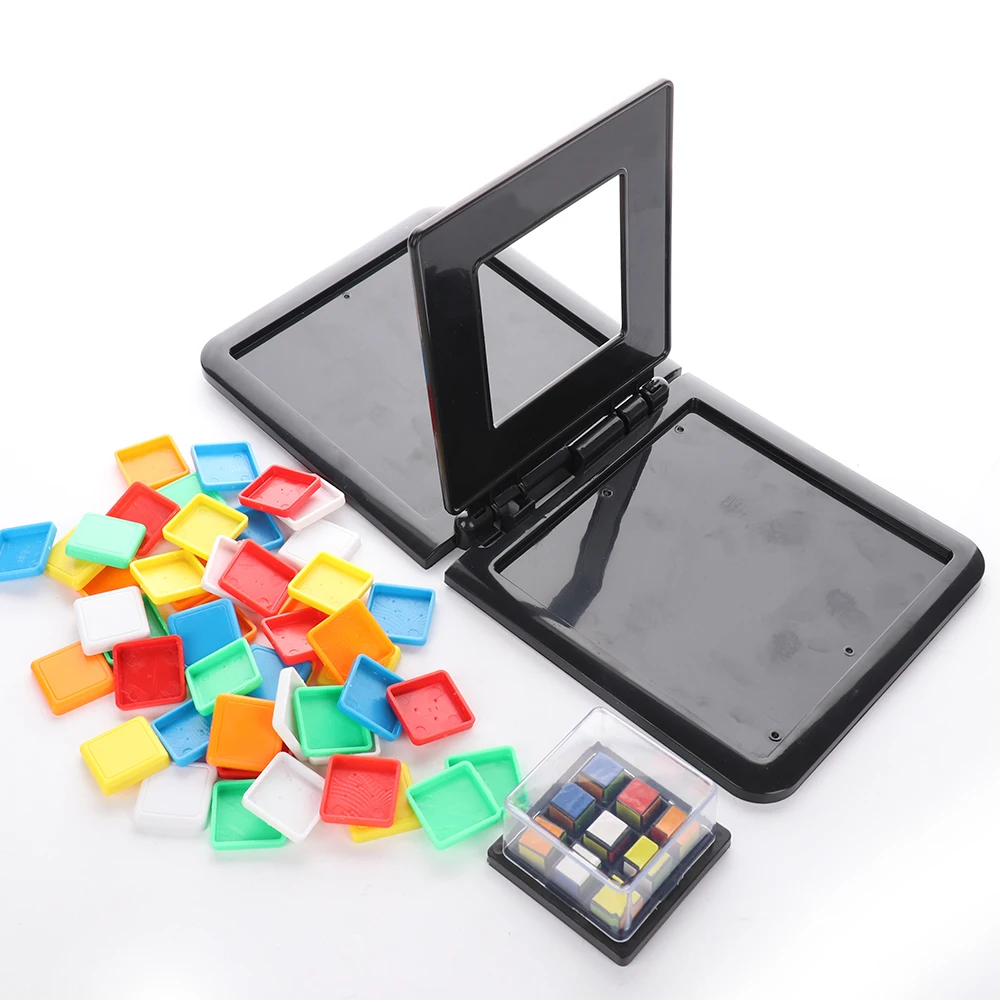 

Magic Game Puzzle Cube Puzzle Race Cube Board Game Kids Adults Education Toy Parent-Child Interactive Colorful Toy Puzzle