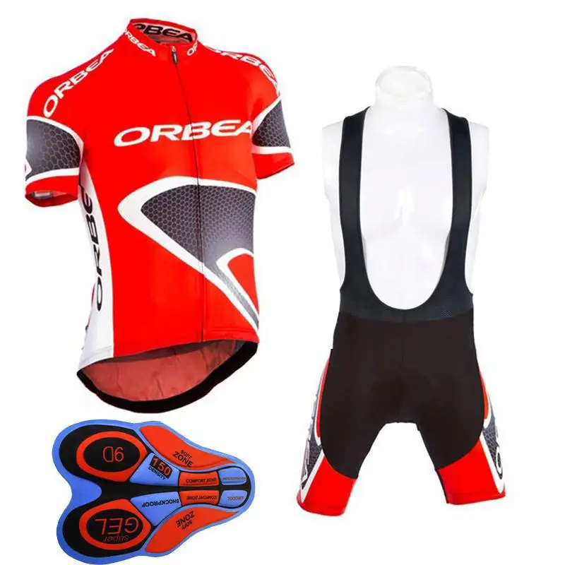 

New ORBEA Cycling jersey 2018 Summer Short sleeve Breathable bicycle Clothing Pro MTB bike maillot Ropa Ciclismo 9D gel pad G175