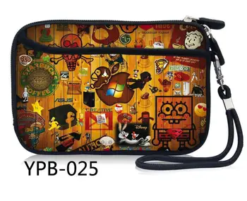 

Cartoon portable external hard drive case with zipper 2.5 inch hard disk bag case bag hdd cover 2.5 hdd organizer