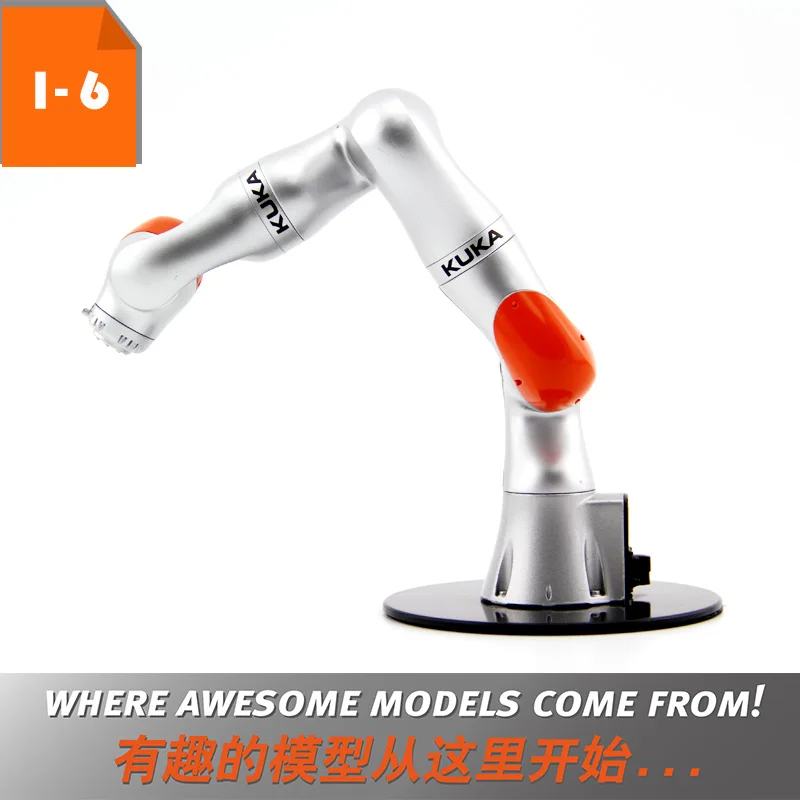 Коллекционная модель робота 3D игрушка в подарок масштаб 1:6 промышленного KUKA LBR iiwa