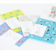 1 лот = 3 шт модные акварельные канцелярские бумажные конверты