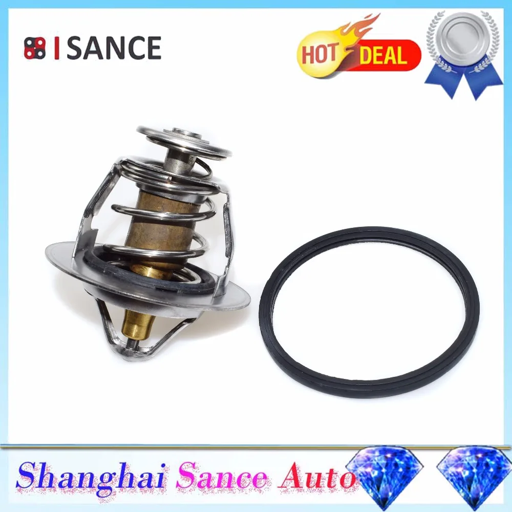 ISANCE Engine Coolant Thermostat Gasket 90916 03100 , 16346 50010 For